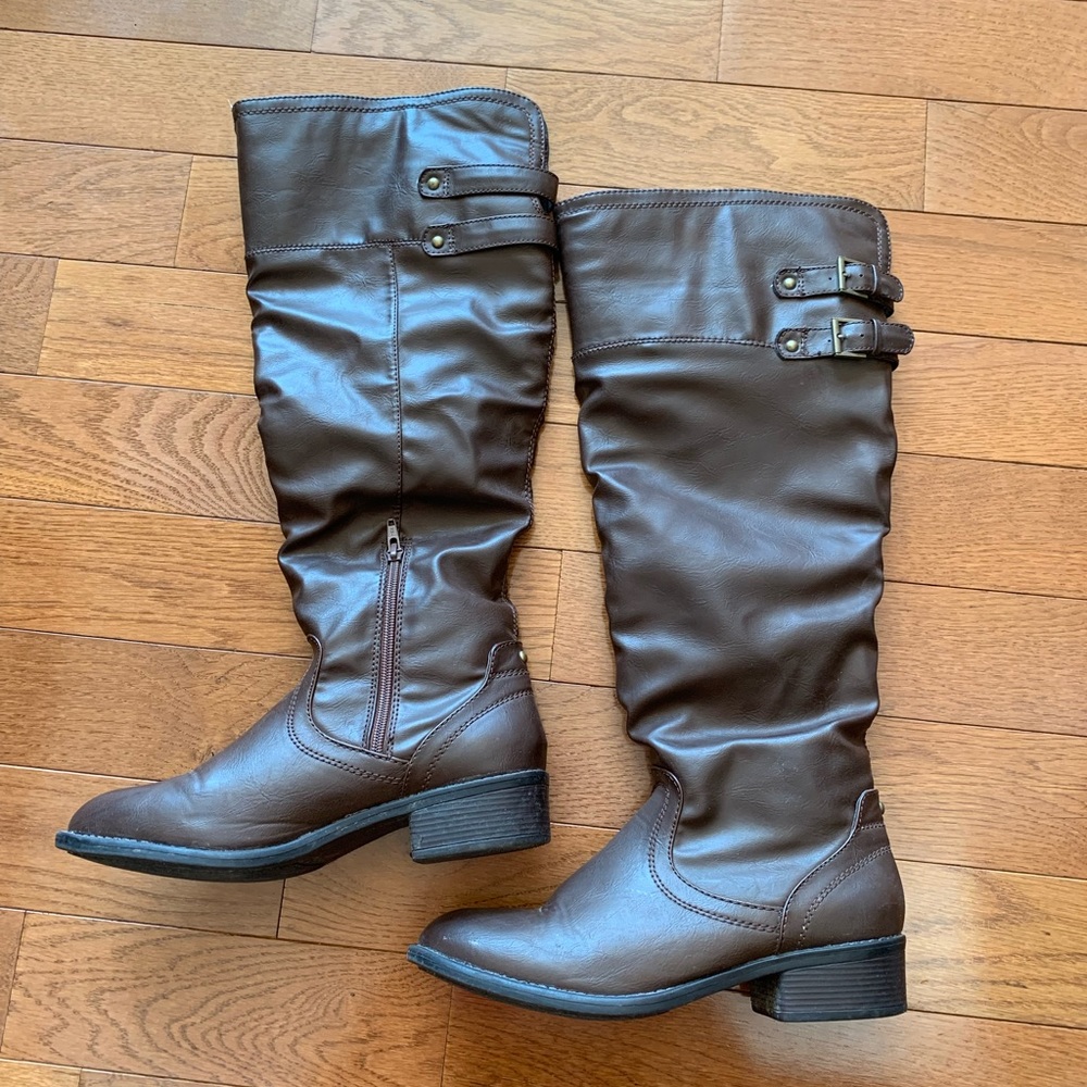 💥Apt 9 Women’s Langton Tall Brown Boots💥